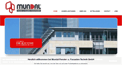 Desktop Screenshot of mundal.de